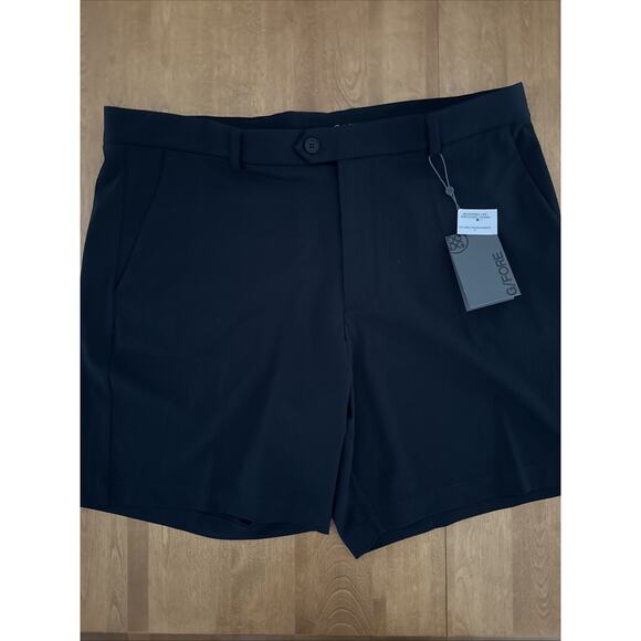 G/Fore Performance Fabric 4-Way Stretch Maverick Shorts NWT Men's 40 Black Onyx - Picture 1 of 8